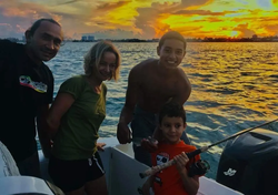 Sunsets And Fishing In Miami 